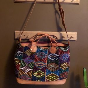 Mexican style embroidered bag